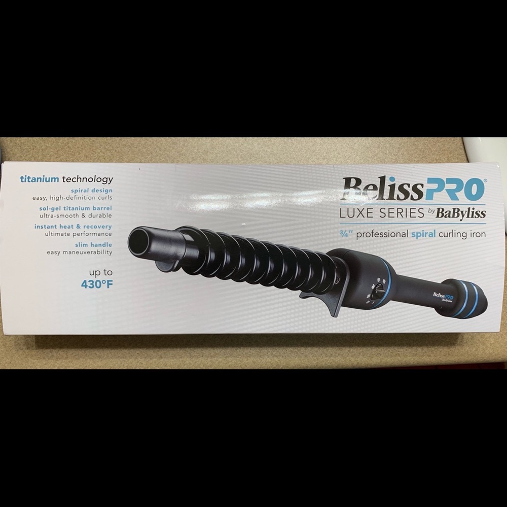 Beliss Pro BaByliss spiral curling iron